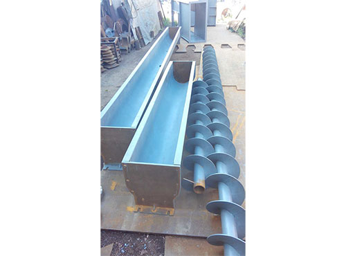 機(jī)殼和螺旋葉片